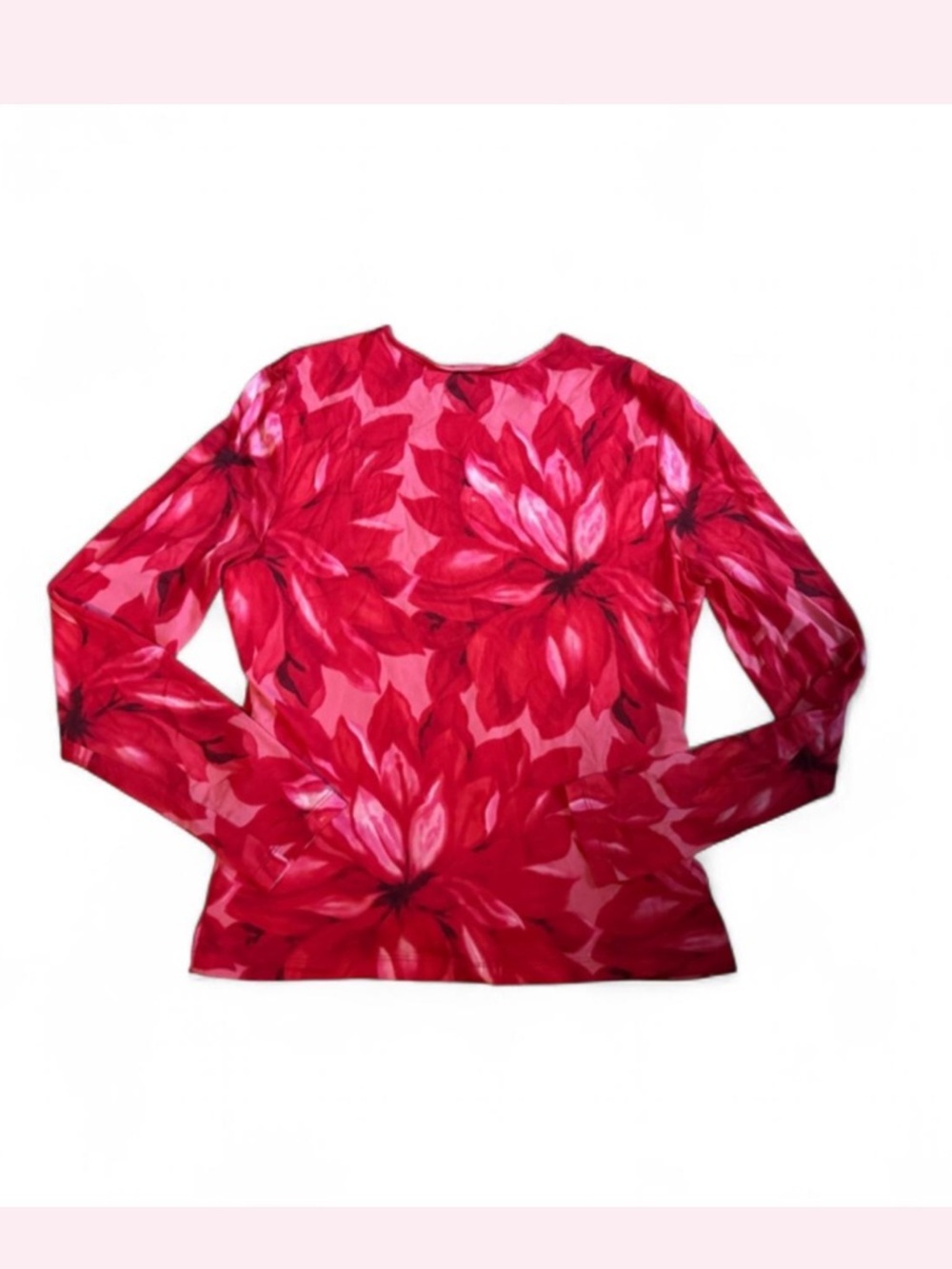 Y2K floral mesh top - Picture 4 of 5